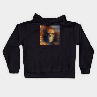 Golden Skull Kids Hoodie